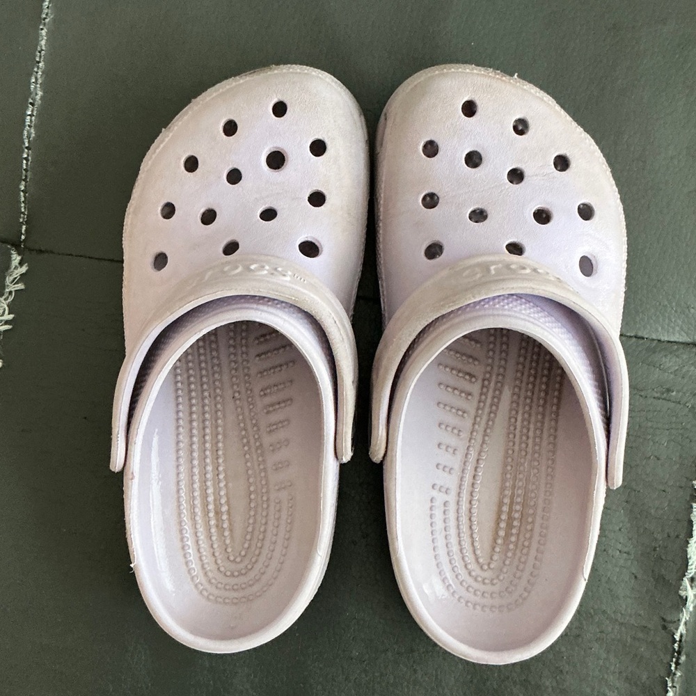 Kids Purple Crocs